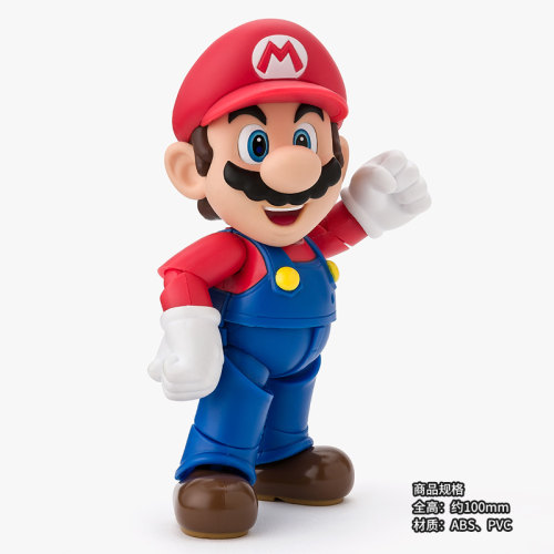 有货 万代 SHF 超级马里奥 SUPER MARIO 超级玛丽 成品可动手办