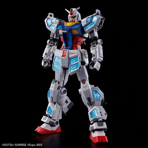 万代 HG 1/144 大阪世博会 RX78F00E 横滨元祖 玻璃羽翼 拼装模型