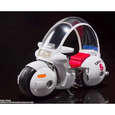 有货 万代 SHF 龙珠Z 布玛的九号胶囊摩托 成品手办