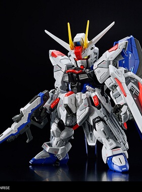 有货 万代 正版 MG  SD 自由高达 FREEDOM Q版 BB战士 拼装模型