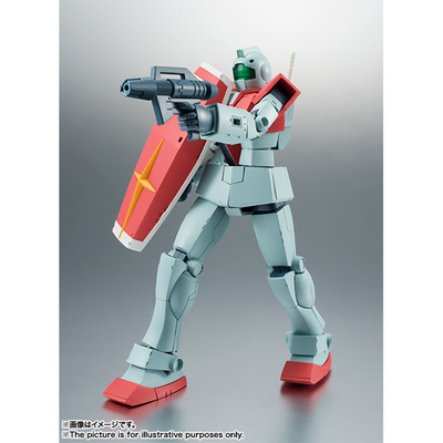 有货 万代ROBOT魂SIDE MS RGM-79吉姆ver. A.N.I.M.E.机动高达