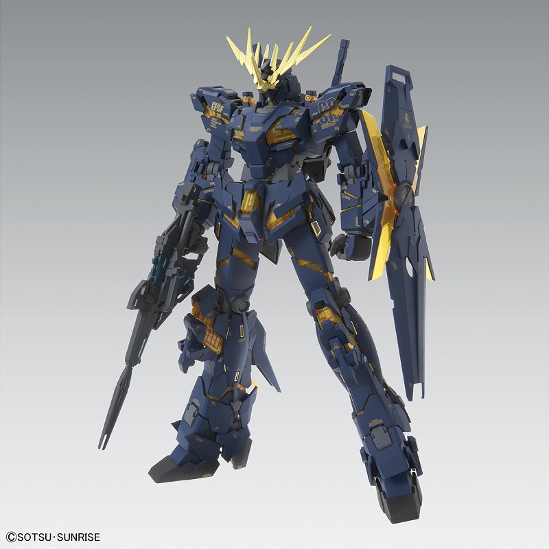 有货 正版万代  MG 1/100 独角兽高达2号机 报丧女妖 Ver.Ka 拼装