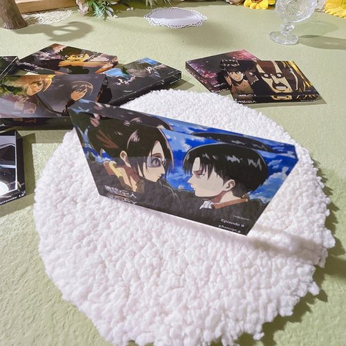 KThingS正版进击的巨人撤退的矮人场面写亚克力块1期盲盒周边谷子