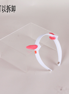 墨班 有货 cosplay道具 DARLING in the FRANXX 02 ZERO TWO 头饰