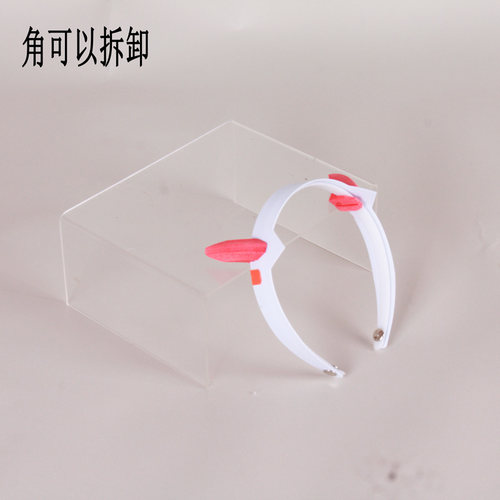 墨班 有货 cosplay道具 DARLING in the FRANXX 02 ZERO TWO 头饰