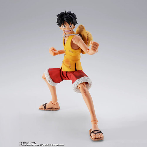 有货 万代 SHF 航海王 蒙奇 D 路飞 玛丽弗德 顶上决战 可动手办