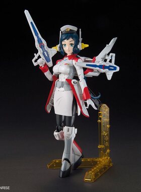 有货 正品万代 HGBF 1/144  罗恩格 凛子 高达创战者 机娘 拼装模