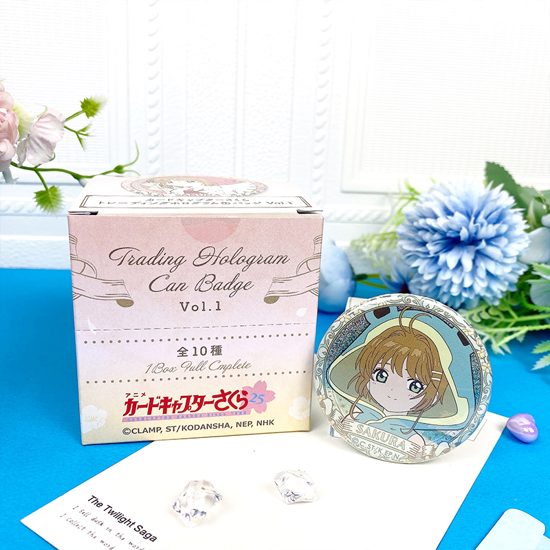 日本正版 魔卡少女樱 闪耀徽章盲盒 周边谷子