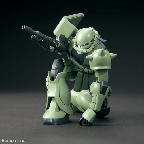 有货 正版万代  HGUC 1/144 MS-06 ZAKU Ⅱ  绿扎古II  拼装