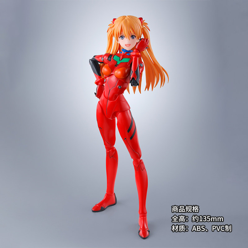 有货 万代 SHF 新世纪福音战士 式波 明日香 兰格雷 成品可动手办