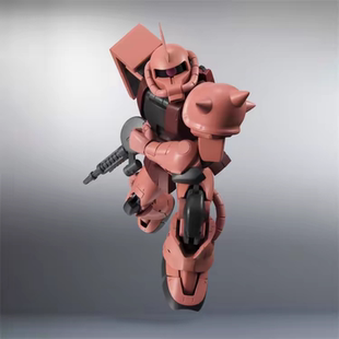 有货 万代 ROBOT魂 MS-06S 夏亚专用 扎古 红扎古 可动 手办模型