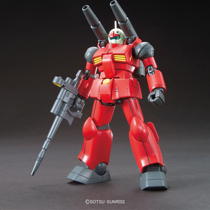 有货 万代 HGUC190 1/144 机动战士0079 钢加农/镭射大炮 拼装
