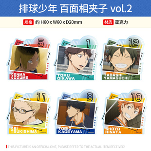 A4文件夹vol.2 百面相夹子 周边谷子 排球少年 日本正版