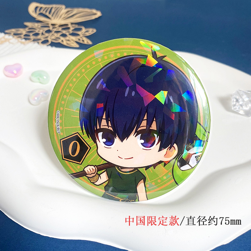 有货 A3正版 蓝色监狱塔罗风格Q版徽章吧唧盲盒立牌周边谷子