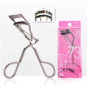 包邮日本购KOJI蔻吉超广角睫毛夹深弧度73#大眼款卷翘定型持久