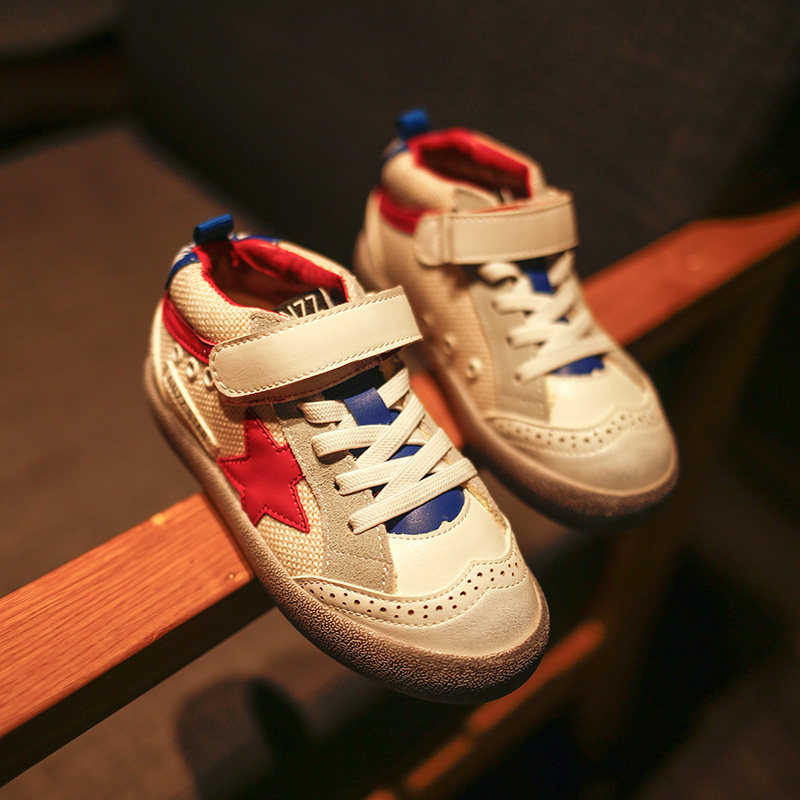 Chaussures enfants pour printemps - semelle caoutchouc - Ref 1036894 Image 1