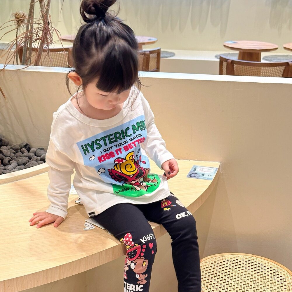 女童长袖T恤2025春秋新款圆领儿童宽松休闲打底衫时尚洋气春装潮