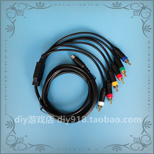 世嘉MD2游戏机RGBS线。