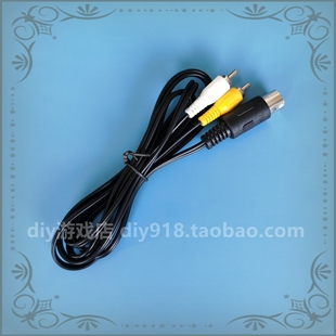 PCE游戏机 同时适合NEOGEO 世嘉MD1游戏机 AV线