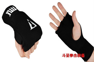 TITLE正品 比肩日本Winning 拳击手套缓震垫包 懒人护指绷带