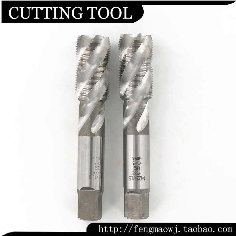 进口二手丝锥日本OSG HSSE OH3精度M22X1.5 本色螺旋丝攻盲孔专用