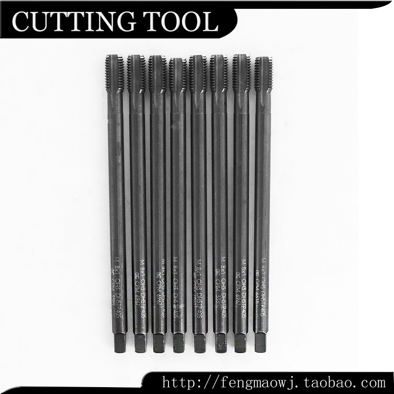 进口二手丝攻日本OSG 欧士机 CPM OH3 M8X1氮化直槽加长丝锥110mm