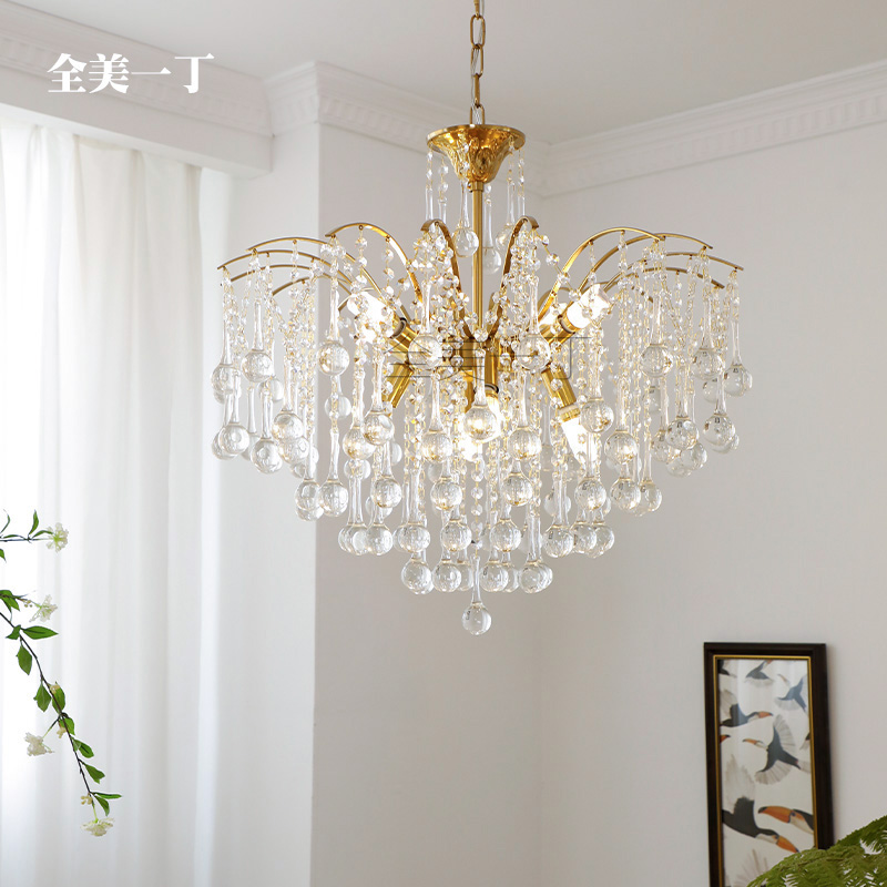 全美一丁法式水晶浪漫吊灯
