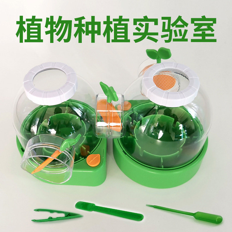 香港怡高植物种植实验室小型温室种子发芽暖房儿童种花草培养器