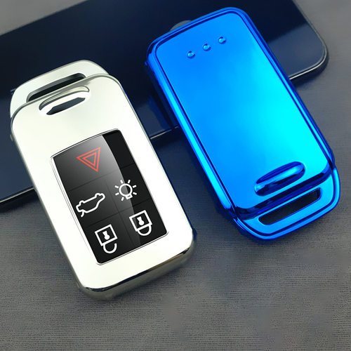 适用于沃尔沃钥匙壳V40S80汽车遥控器钥匙套XC60S60LV60车钥匙包