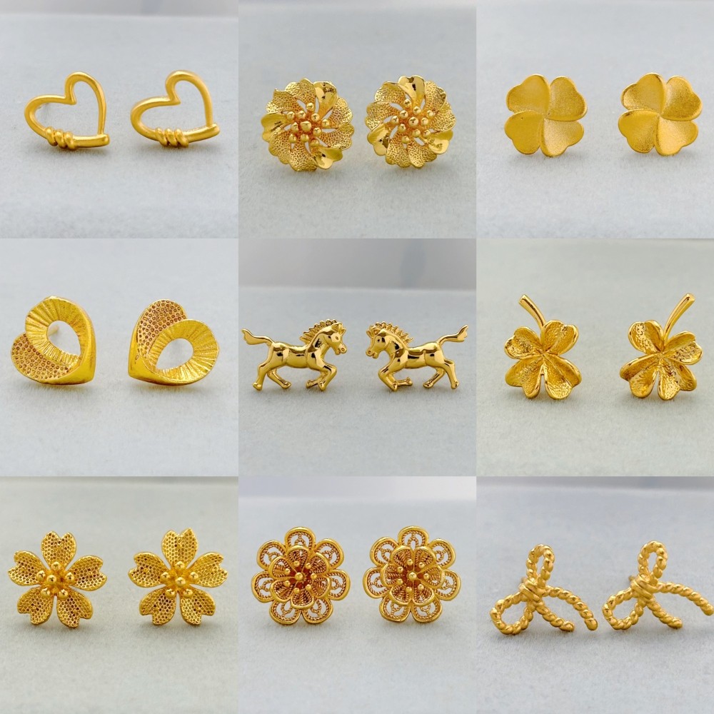精美沙金耳钉女镀金小马耳环不掉色镀金基础款耳饰外贸饰品礼物,饰品/流行首饰/时尚饰品新,耳钉,淘宝优惠券,粉丝福利购,淘宝优惠卷