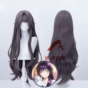 沐婷 花薰凛然 和栗薰子cos假发 熏香花朵凛然绽放 仿真头皮顶