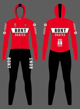 速滑服bont加绒加厚儿童成人