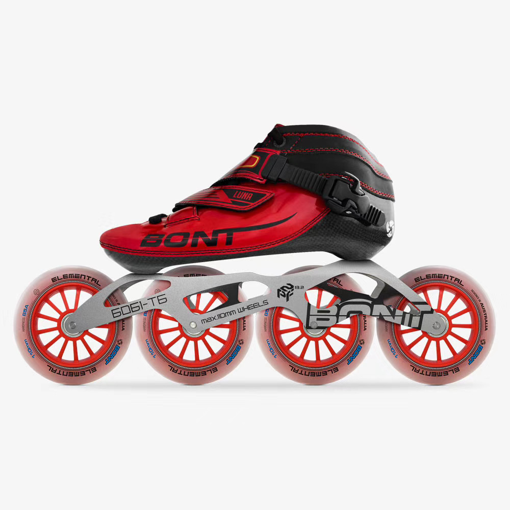 BONT速滑鞋碳纤直排轮轮滑