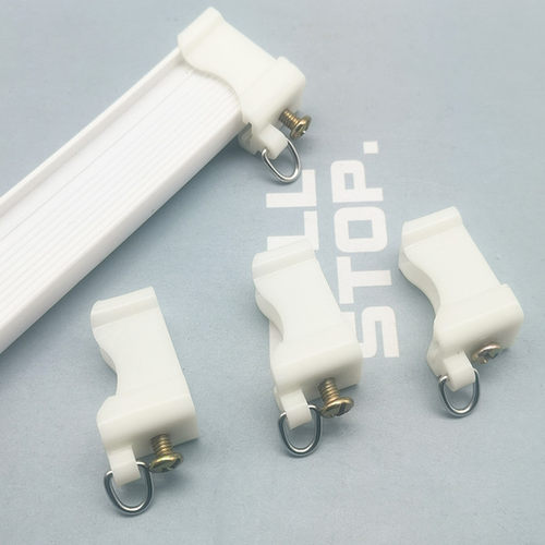 窗帘轨道滑轮导轨配件堵头封口