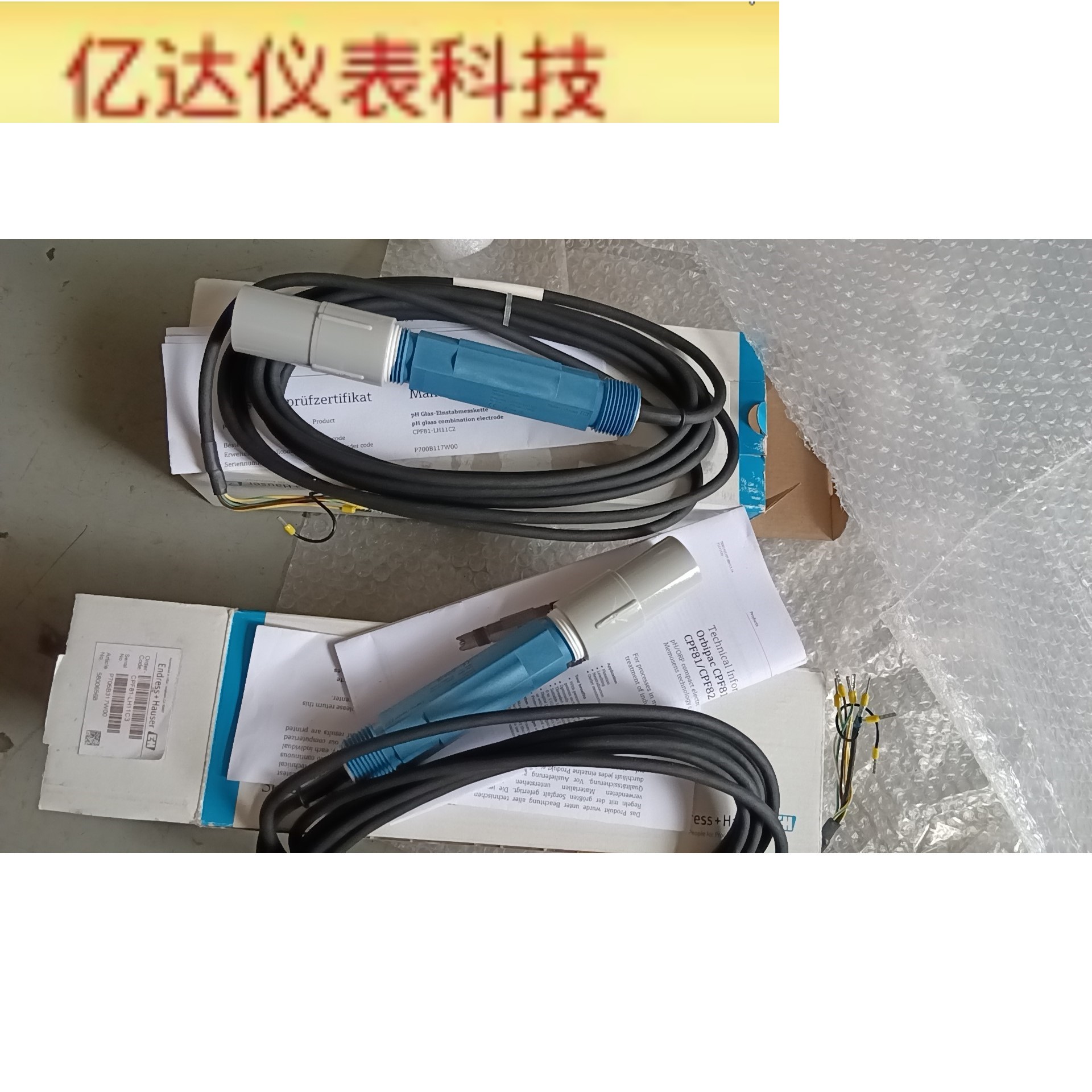 全新E+H电极 CPF81-LH11C2 原装拍前议价