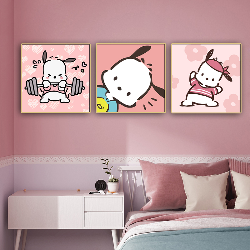 三丽鸥帕恰狗卡通装饰画