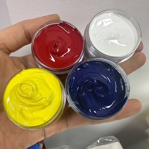 10克装，三原色硅胶色膏可调色高浓度不沉淀油性液体硅胶捏捏乐