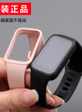 适用红米手环3原装表带redmi手环3正品腕带小米9active硅胶手表链