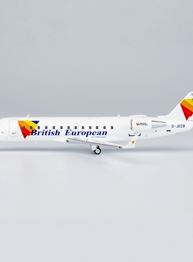 NG 1:200  英国欧洲航空 CRJ-200ER G-JECB 复古涂装 合金航模