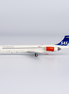 NG 斯堪的纳维亚航空 MD-87  LN-RMU/OY-KHF合金航模 1:400共2款
