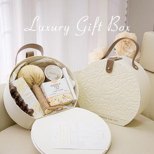 艾草养生锤豪华礼盒套装手提新中式送女闺蜜生日礼物结婚订婚伴娘