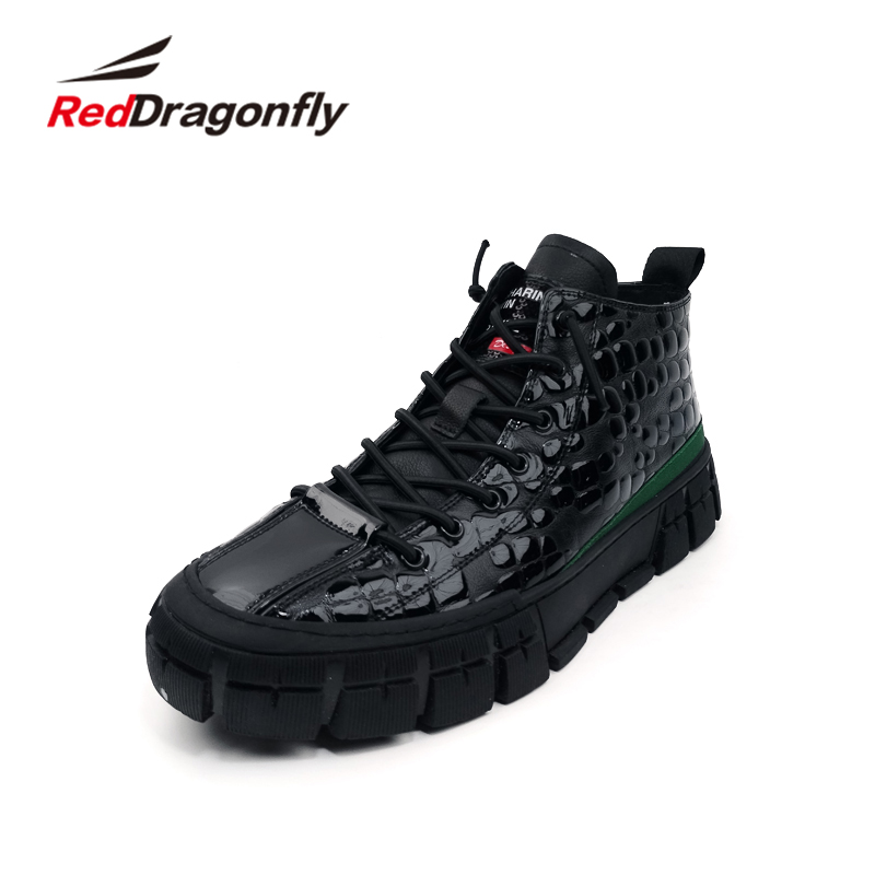 马丁靴QYA26005红蜻蜓增高潮流