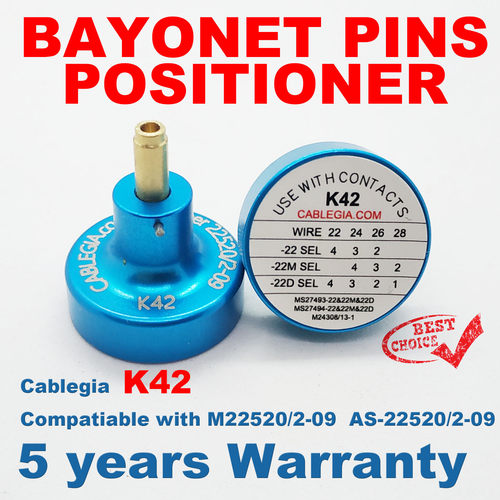 Cablegia AFM8 K42 k43 k13 k1定位器 M22520/2-09规DMC AFM8