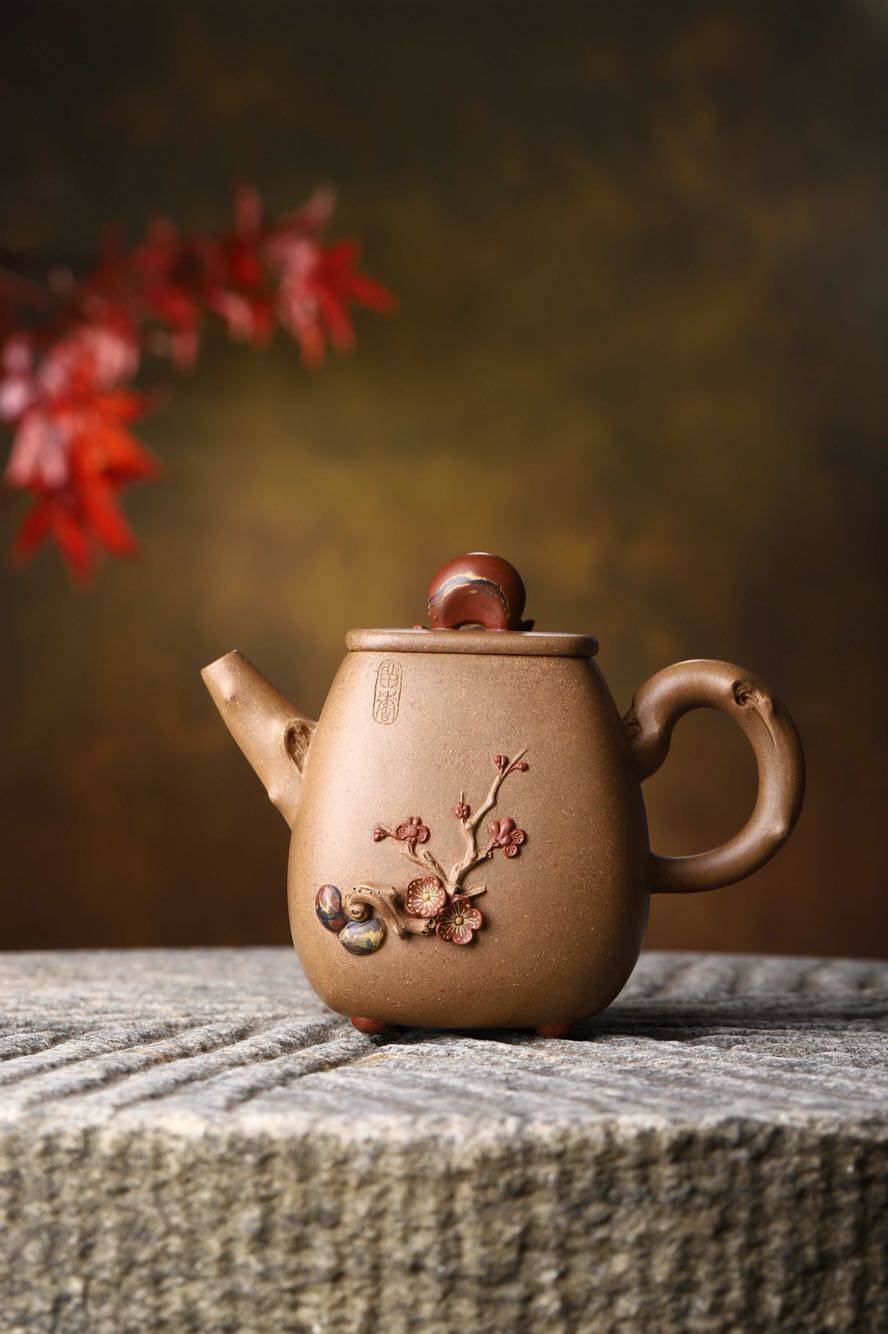 紫砂紫砂壶工艺师史国棠老师金奖作品《凝香壶》
