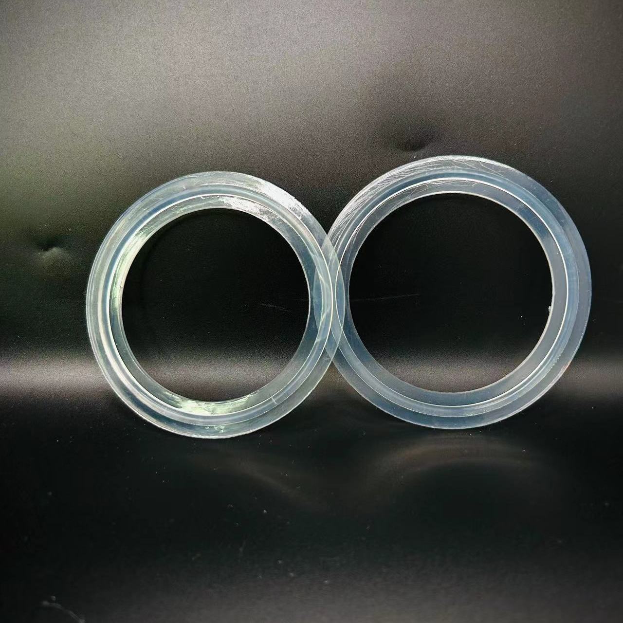 卫生级进口卡箍硅胶垫全透明