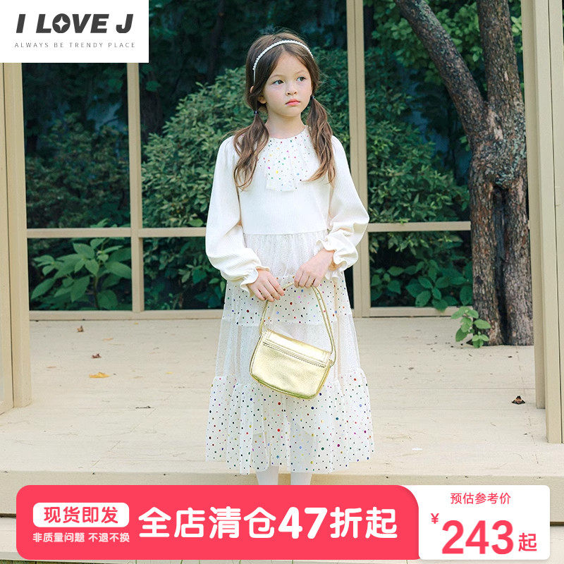 ILOVEJ女长袖秋季连衣裙