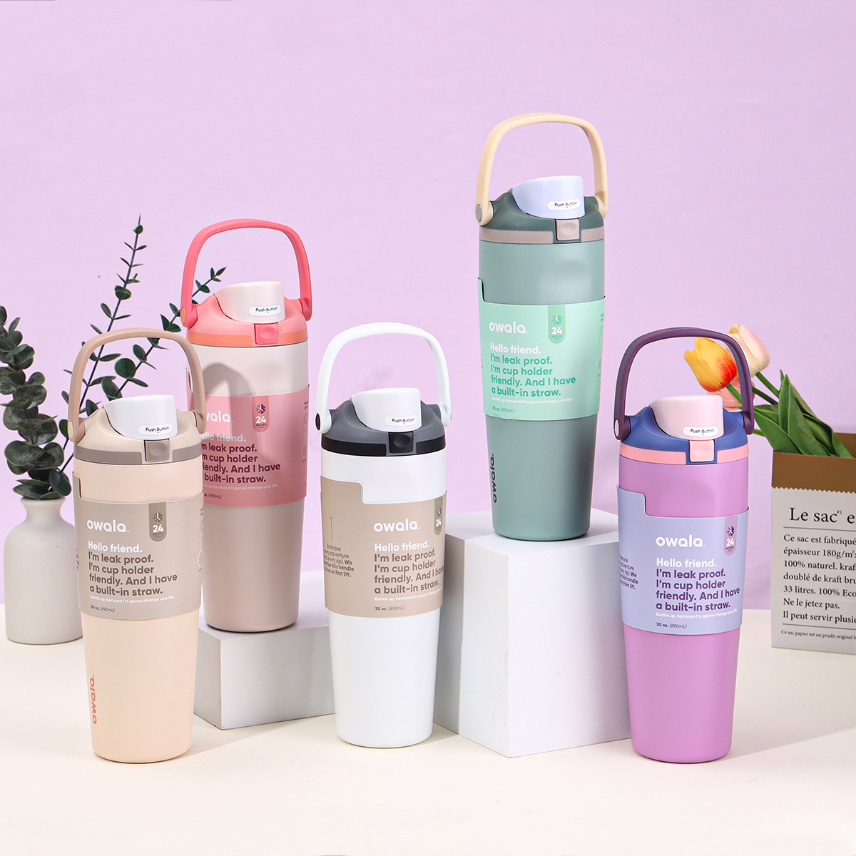 亚马逊新款大容量保温杯