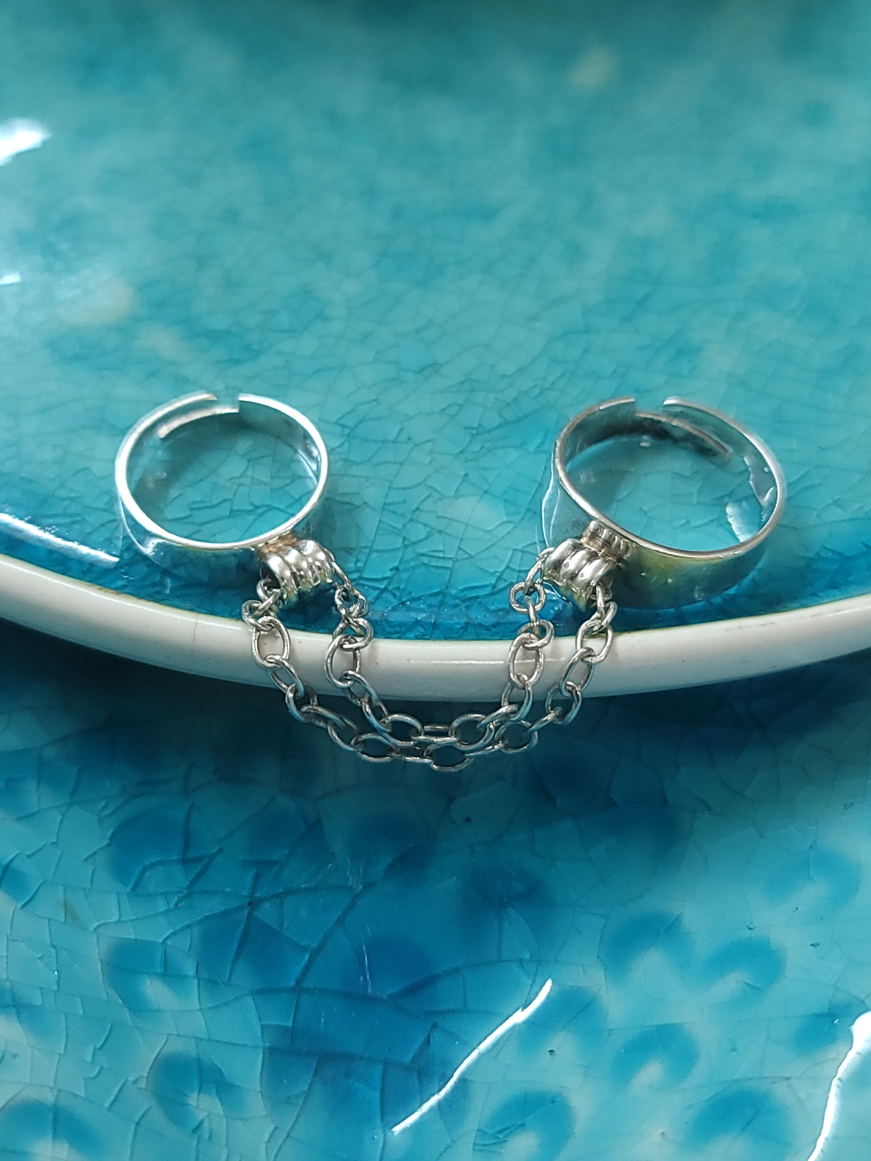 925银双戒指，个性款