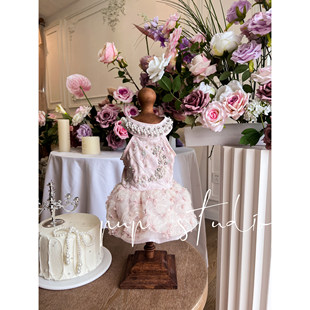 pup studio宠物服饰狗狗连衣裙重工淘沙漫漫马尔济斯约克夏西施