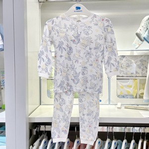 丽婴房专柜正品家居内衣套装夏季